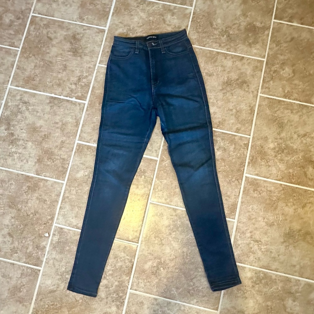 Fashion Nova Midnight Blue Denim Jeans